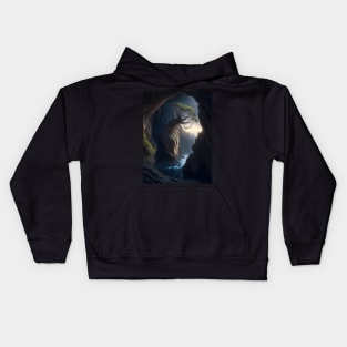 Mystic Luminous Enigma Kids Hoodie